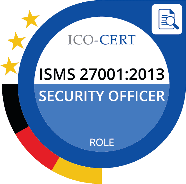 Badge ISO 27001 Secuirty Officer