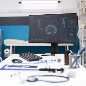 Hightech - Praxis Büro - It Ausstattung - Sicher